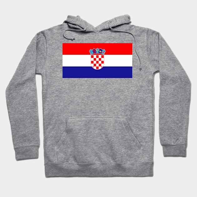 Flag of Croatia Hoodie by COUNTRY FLAGS